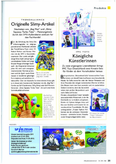 Spielzeug International 05/2015