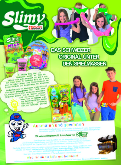 Gewinnspiel Wackelzahn-Slimy 05/2016
