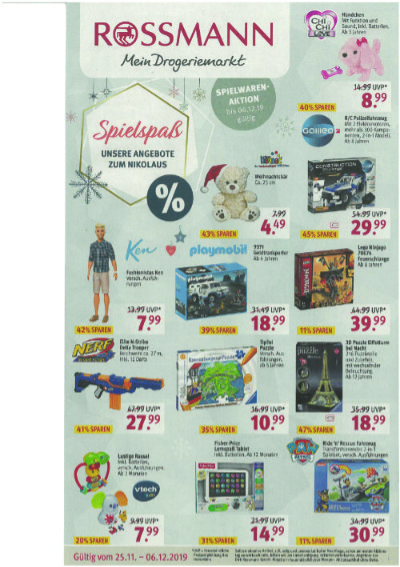 Rossmann Nikolaus 12/2019