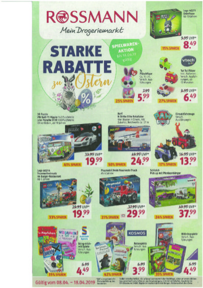 Rossmann Ostern 04/2019