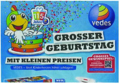 Vedes 115 Jahre Großer Geburtstag