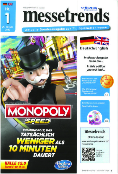 Cover Messetrends 01/2020